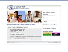 Tablet Screenshot of globaltextng.com